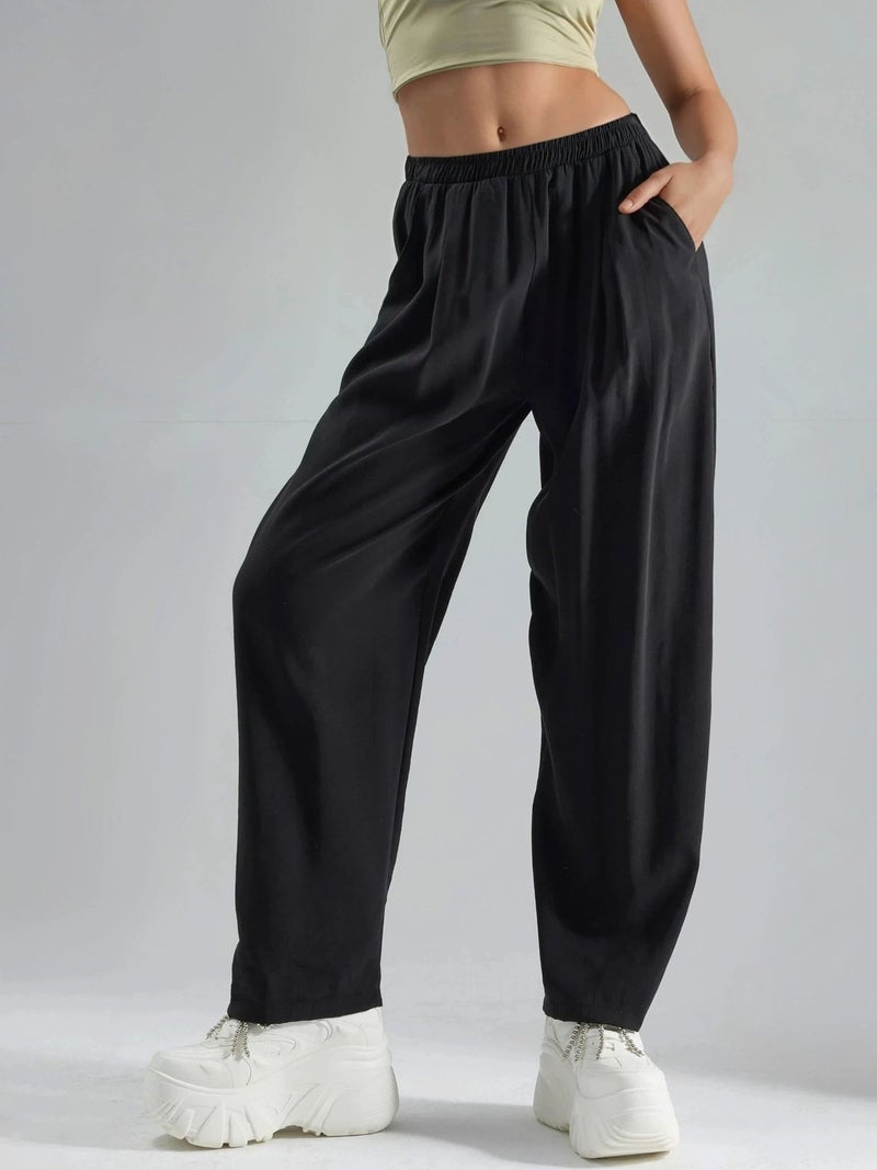 BUSEM Wide Leg Pleated Pants - Image 1